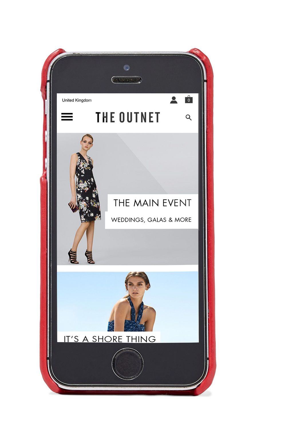 VALENTINO GARAVANI Rockstud leather iPhone case