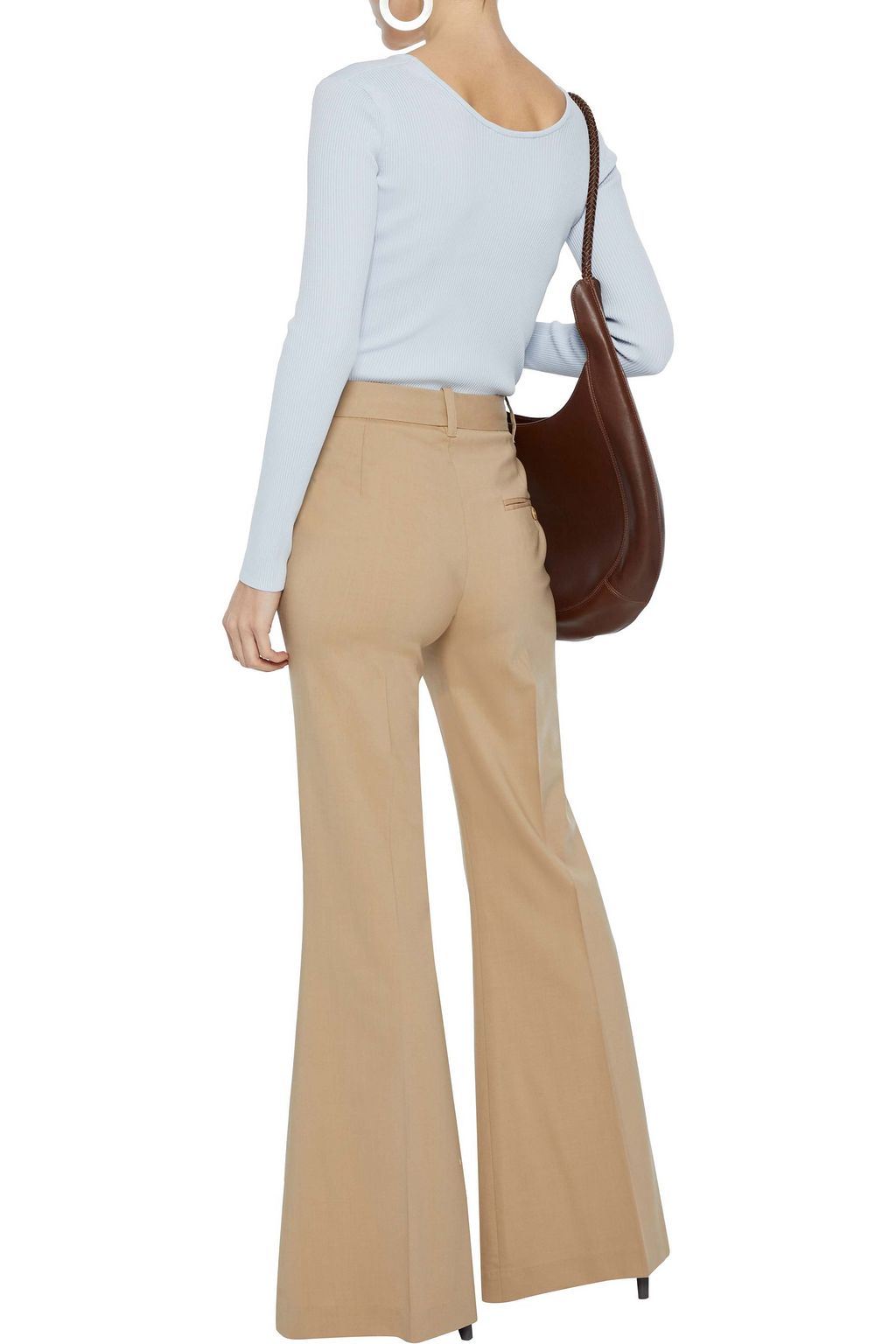TIBI Ribbed-knit bodysuit