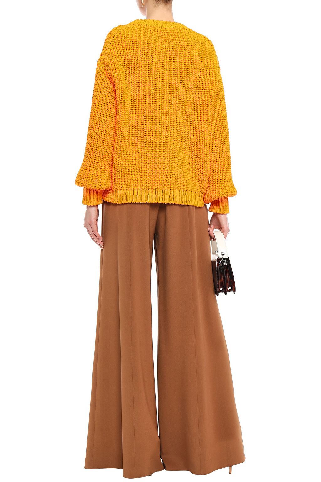 TORY BURCH Ribbed cotton sweater