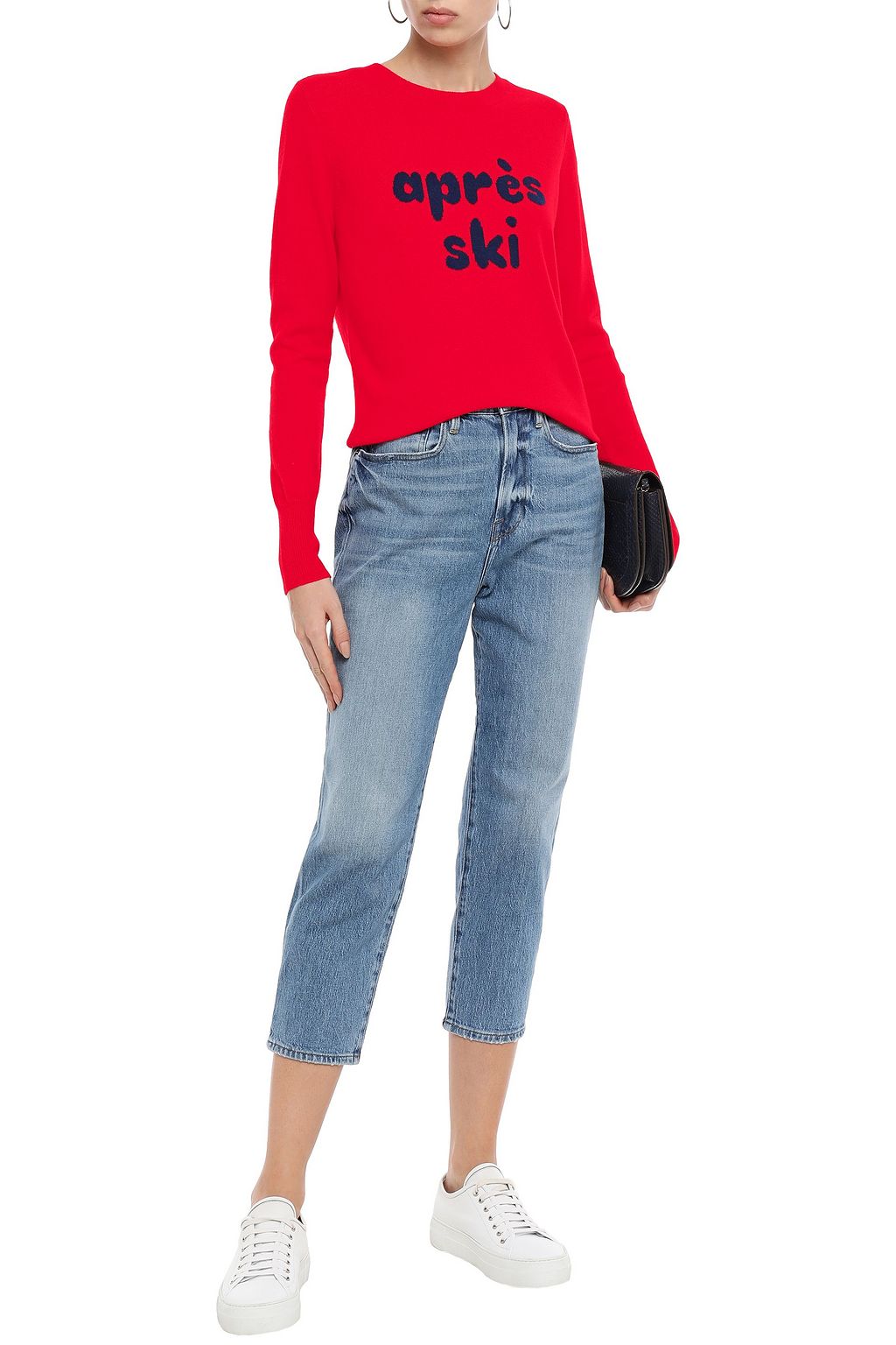 FRAME Le Stevie Crop high-rise straight-leg jeans