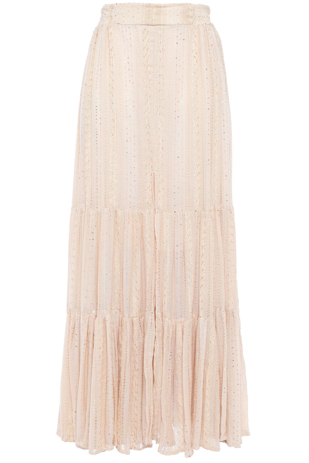 gauze maxi skirt