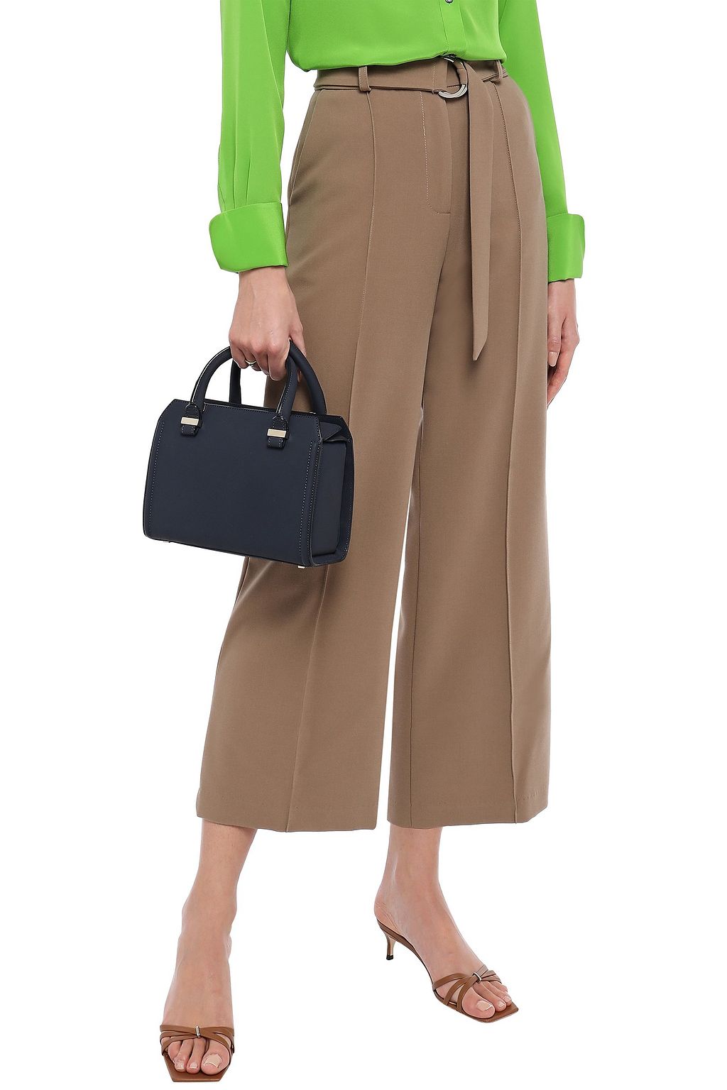 VICTORIA BECKHAM Victoria mini textured-leather tote