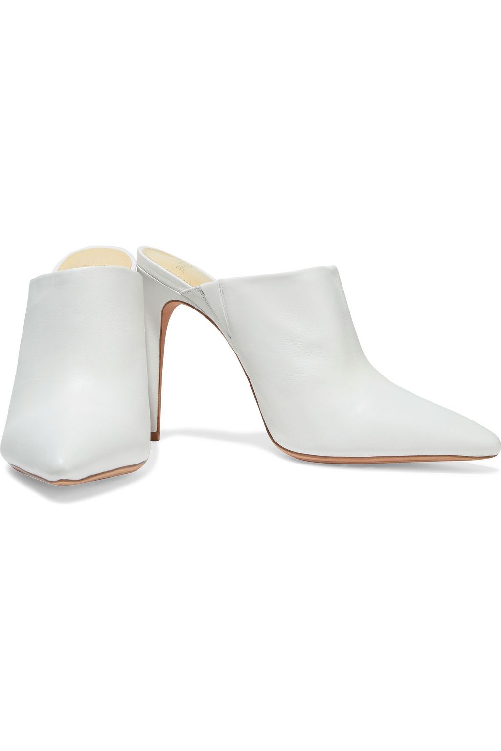 ALEXANDRE BIRMAN Leather mules