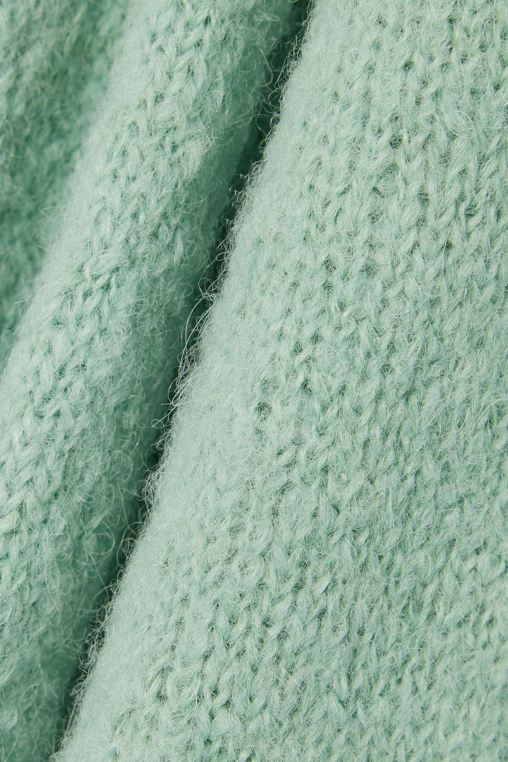TIBI Airy cutout alpaca-blend sweater