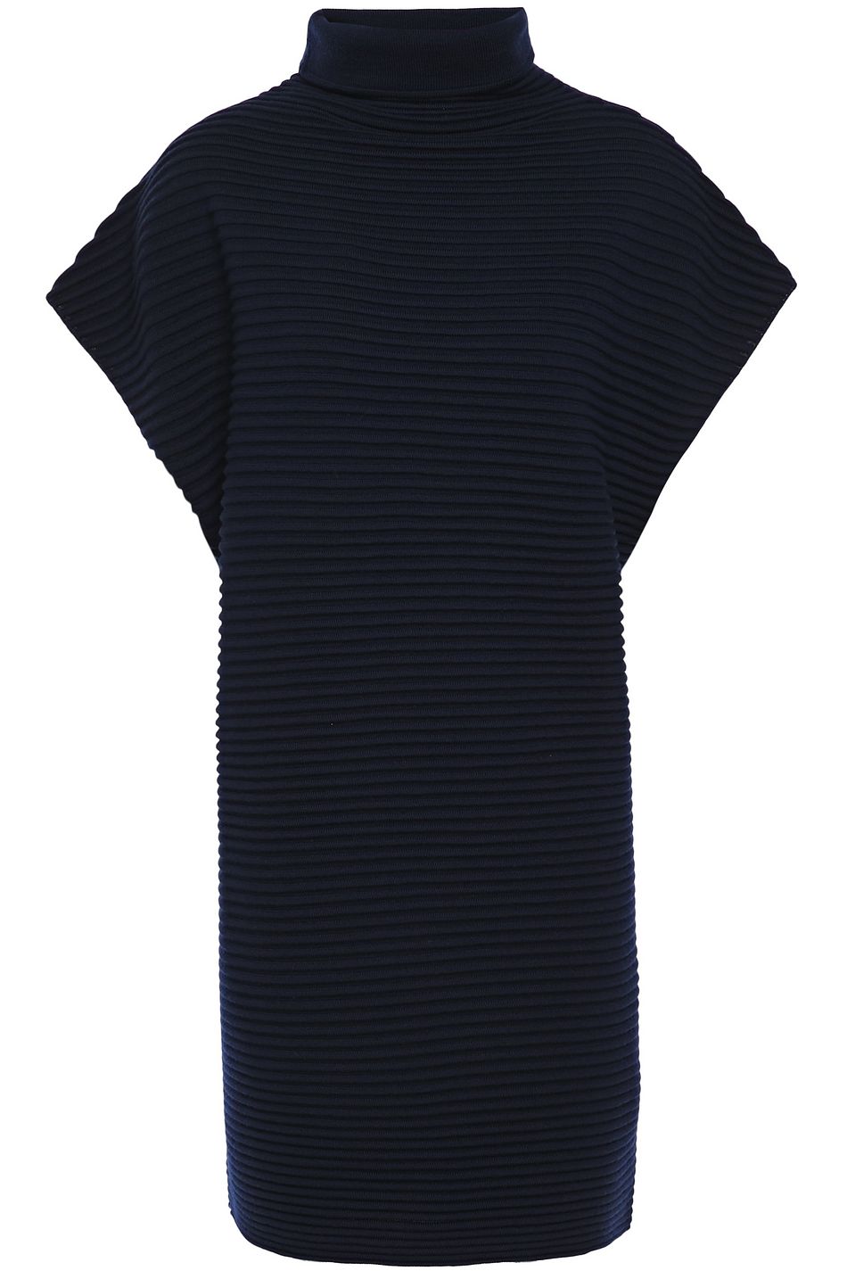 turtleneck wool dress