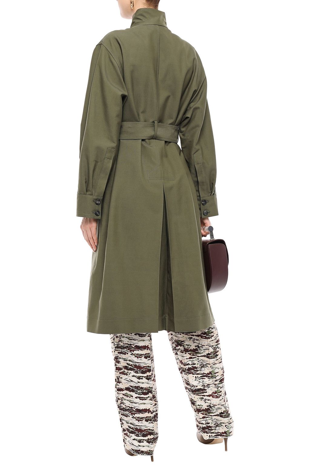VICTORIA BECKHAM Cotton-blend canvas trench coat