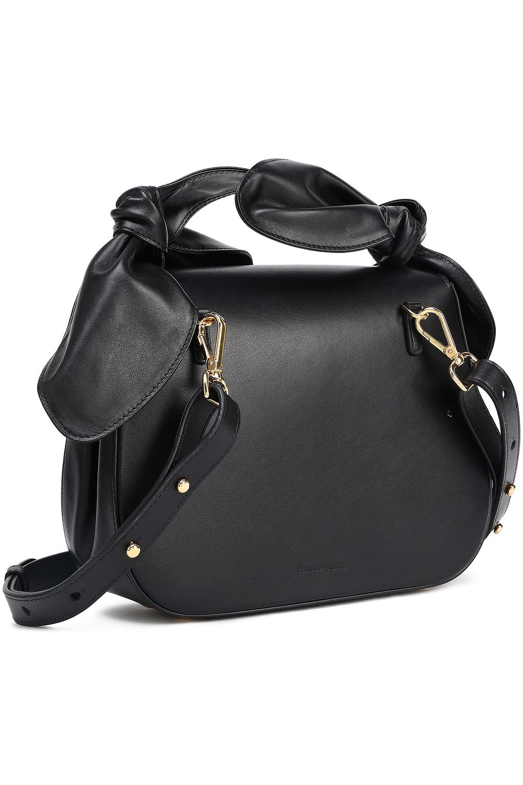 SIMONE ROCHA Knotted leather shoulder bag