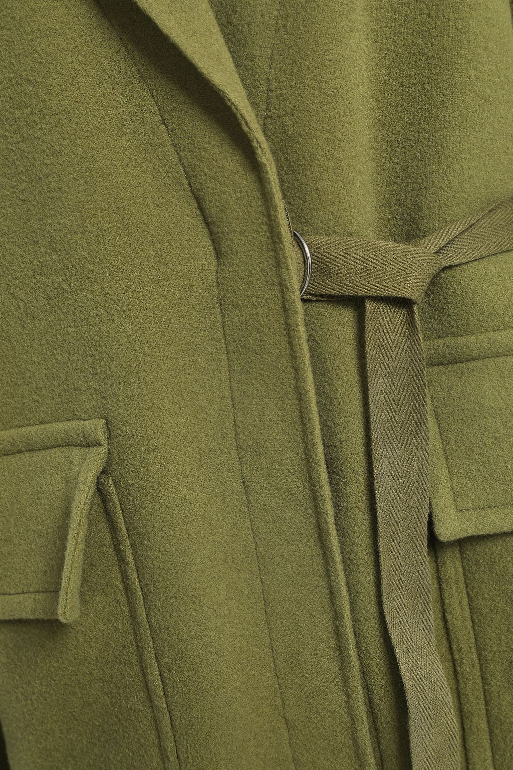JOSEPH Silla buckled wool and cashmere-blend coat