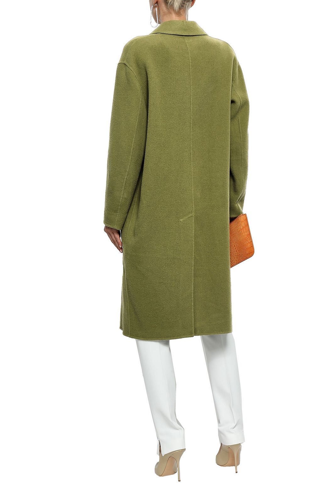JOSEPH Silla buckled wool and cashmere-blend coat