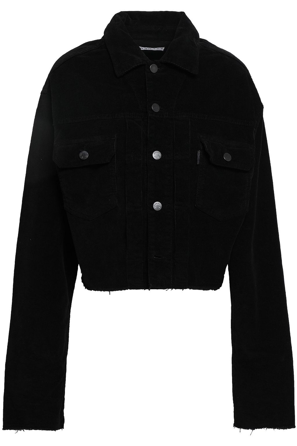 frayed corduroy jacket