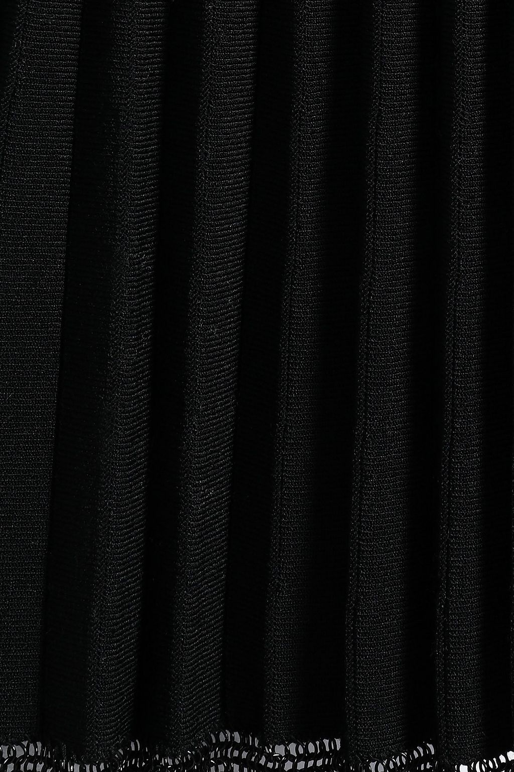 ALEXANDER WANG Pleated stretch-knit mini skirt