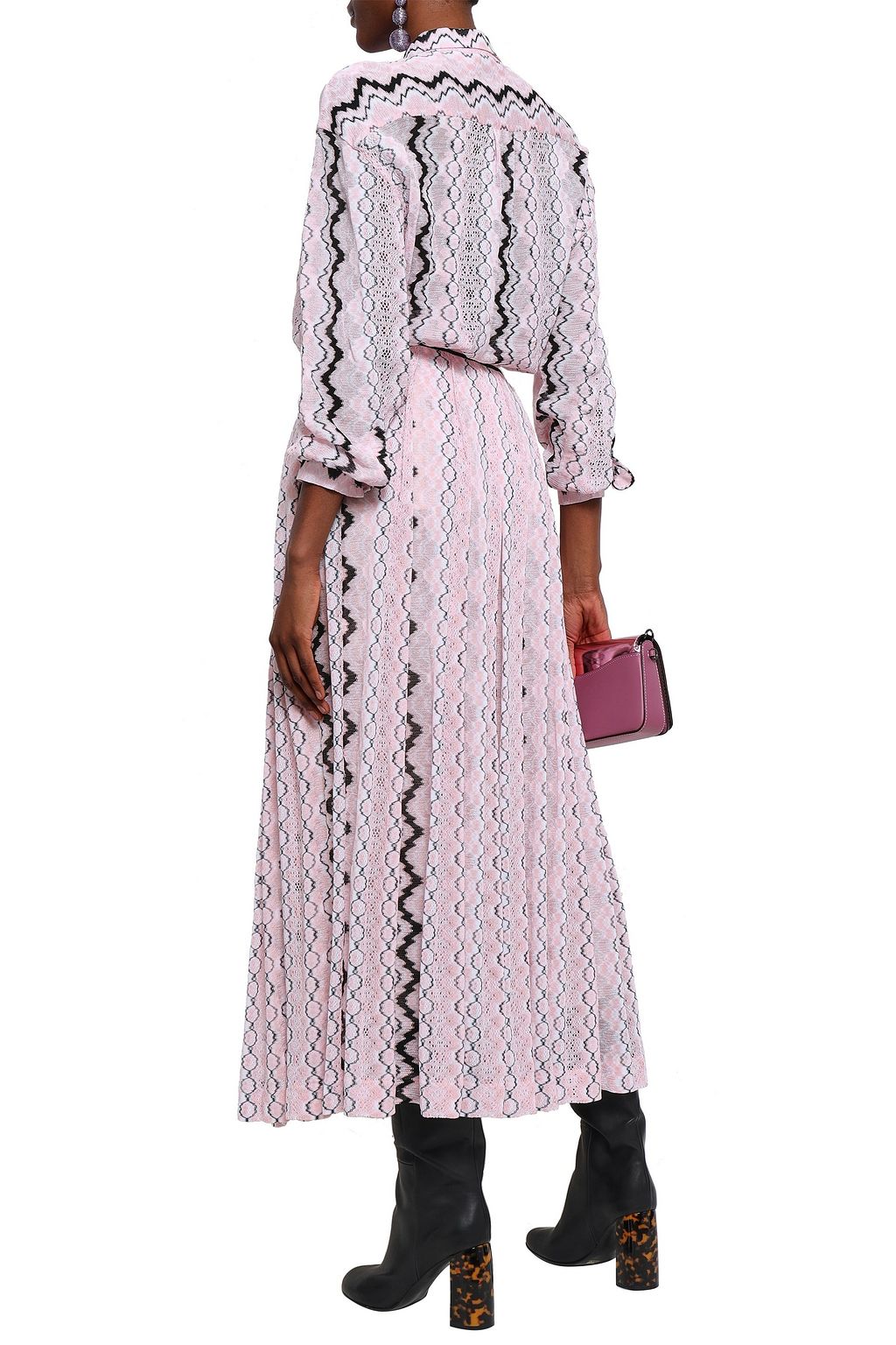 MISSONI Crochet-knit shirt