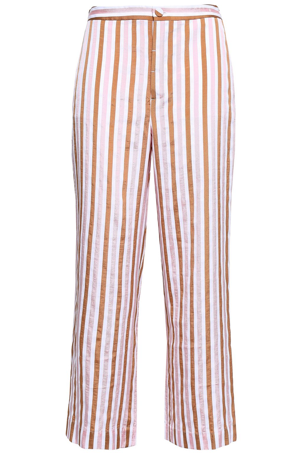 frame striped pants