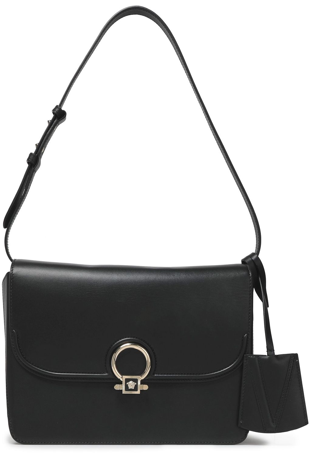 versace leather shoulder bag