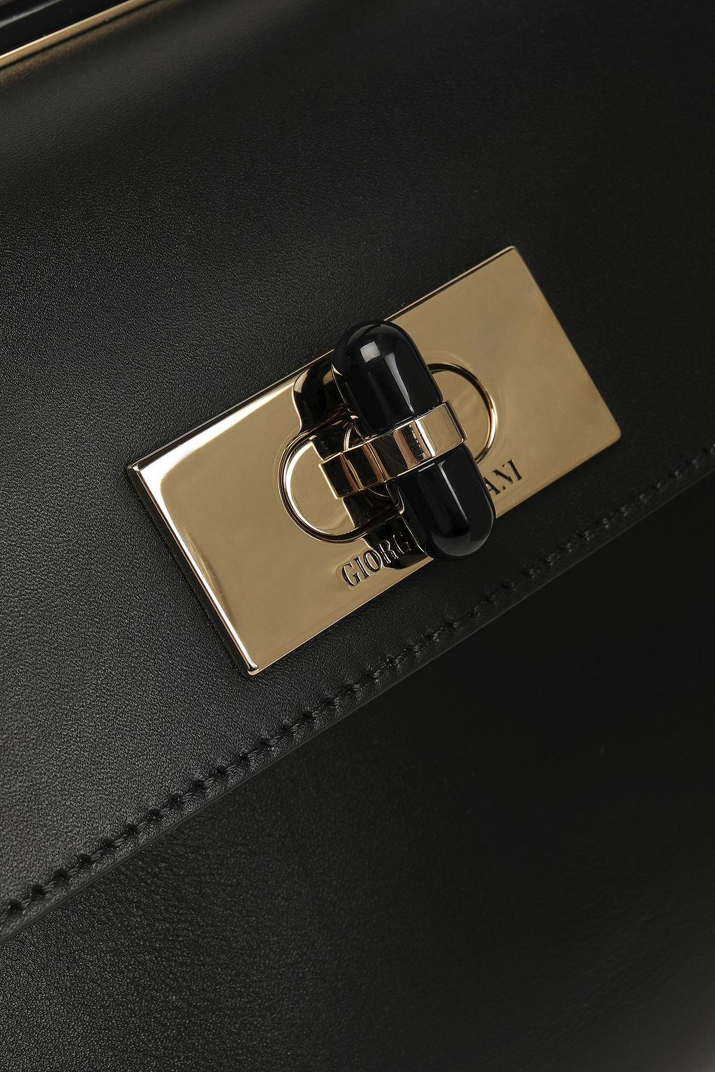 GIORGIO ARMANI Leather shoulder bag