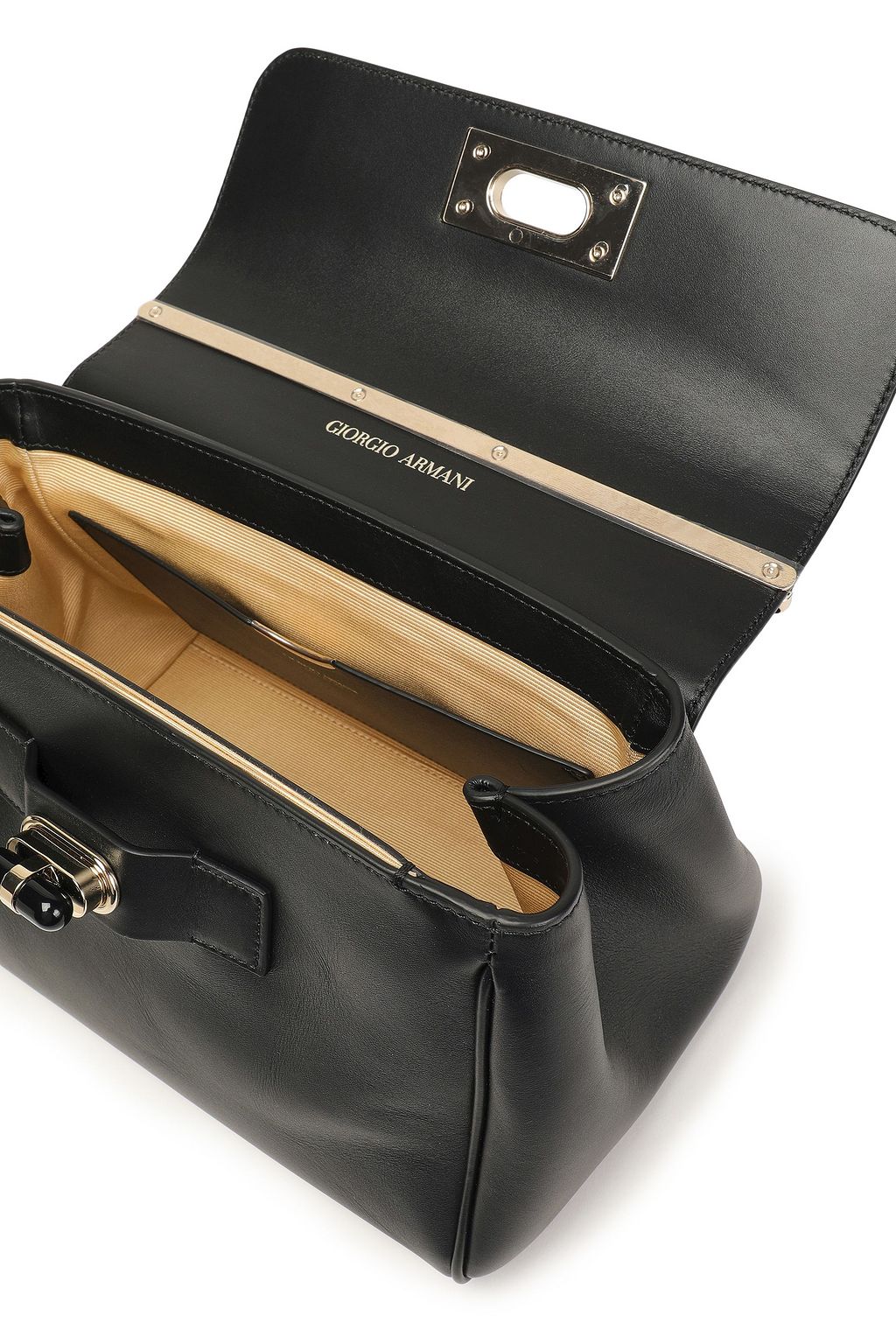 GIORGIO ARMANI Leather shoulder bag