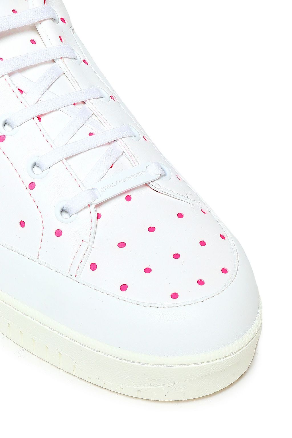 STELLA MCCARTNEY Perforated faux leather sneakers