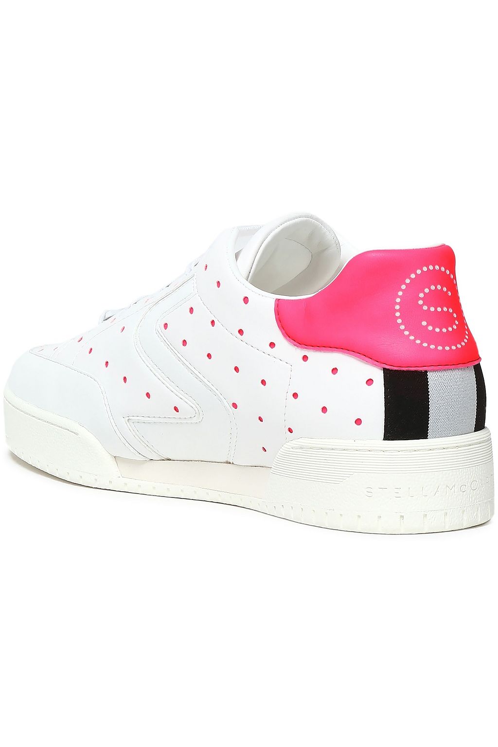 STELLA MCCARTNEY Perforated faux leather sneakers