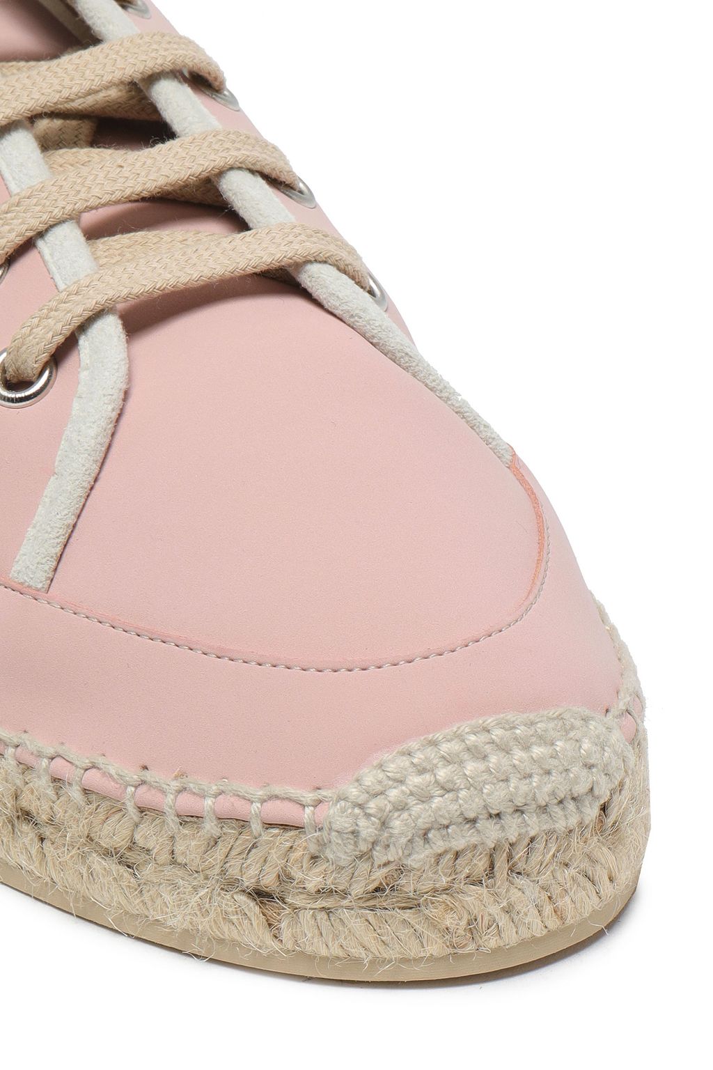 STELLA MCCARTNEY Faux leather espadrille sneakers