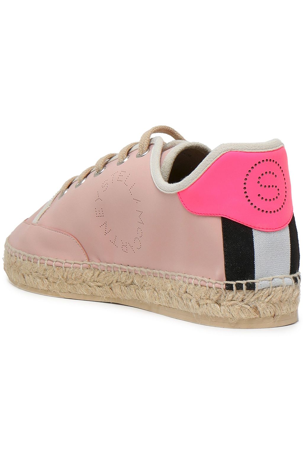 STELLA MCCARTNEY Faux leather espadrille sneakers