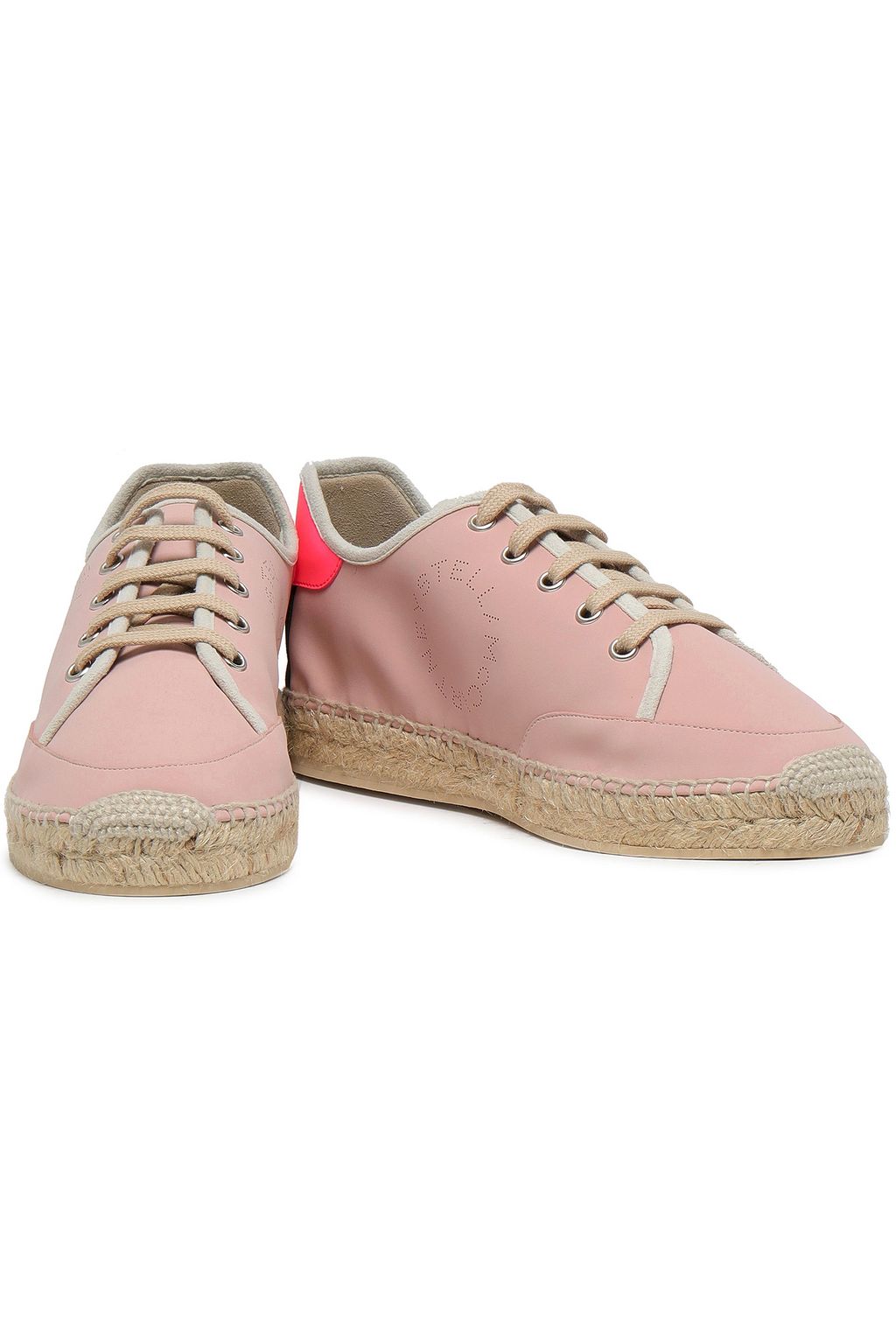 STELLA MCCARTNEY Faux leather espadrille sneakers