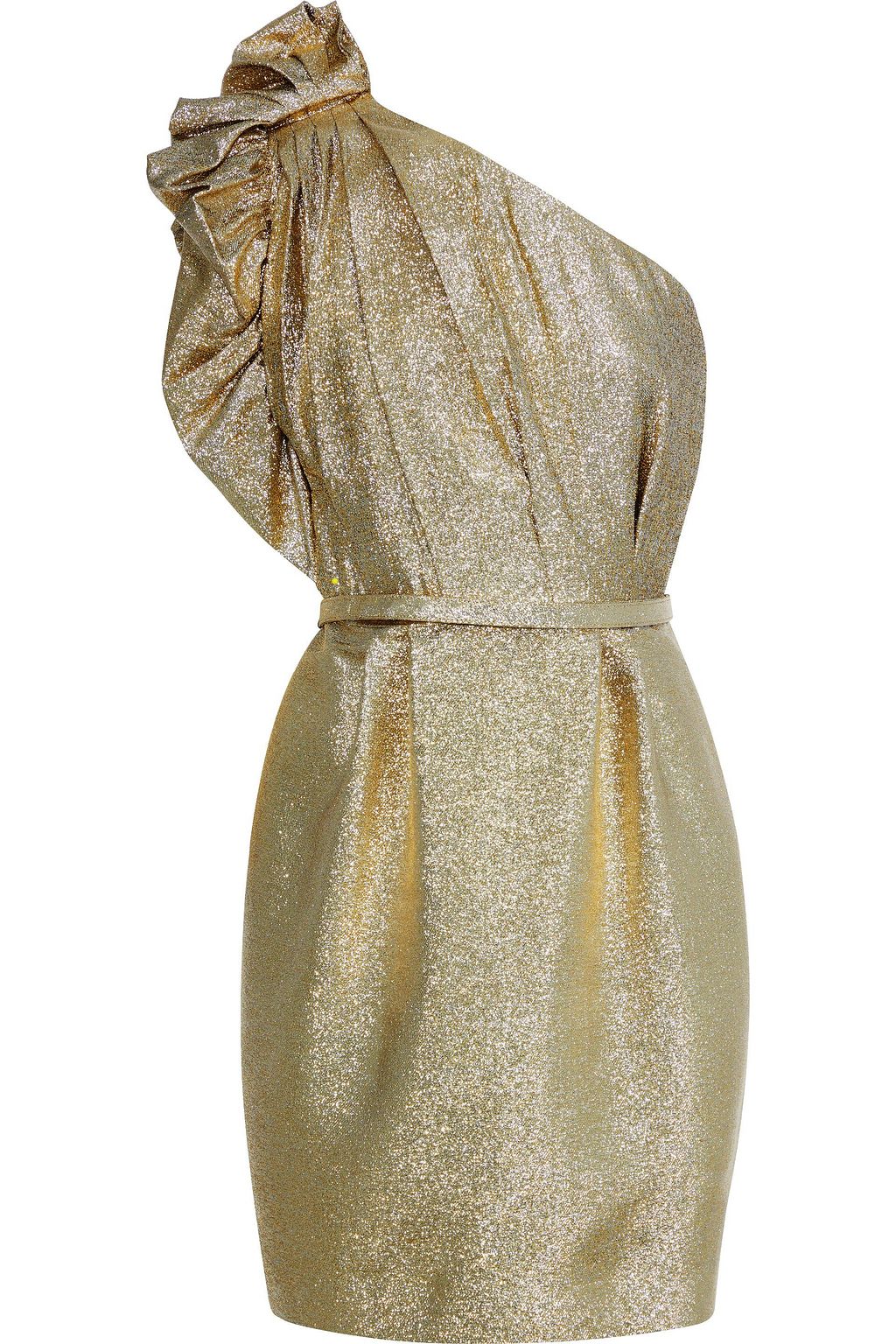 stella mccartney gold dress