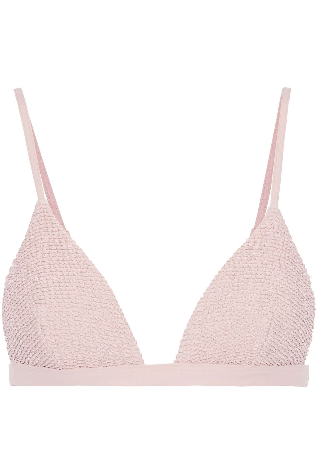 pastel pink bikini top