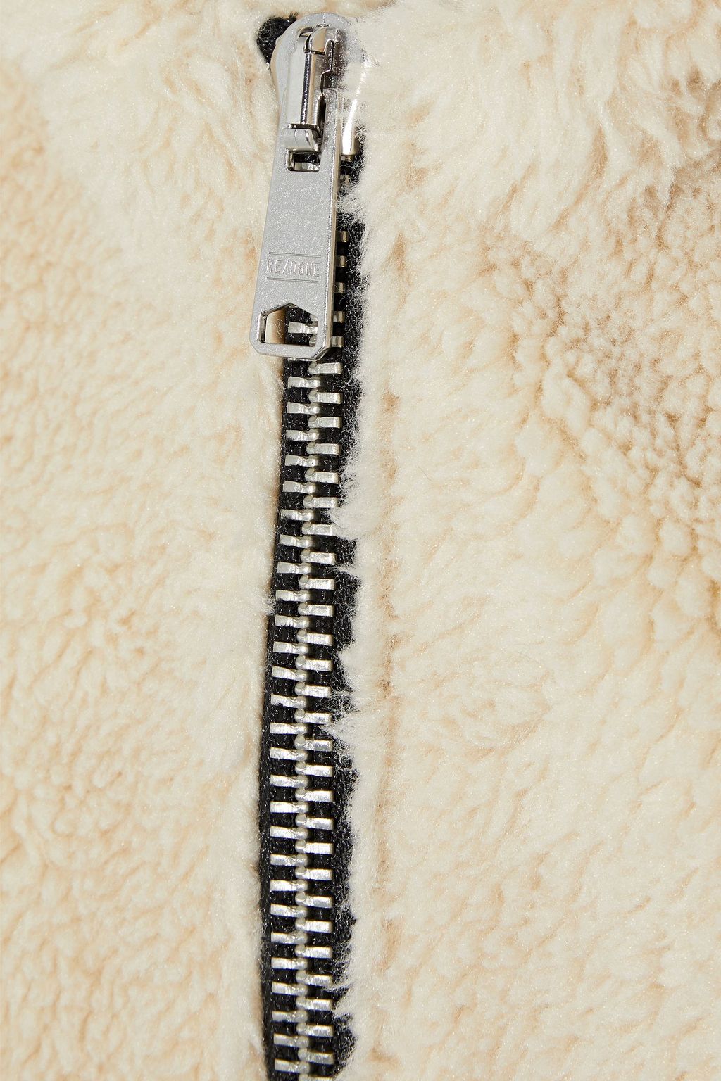 RE/DONE Faux shearling hoodie