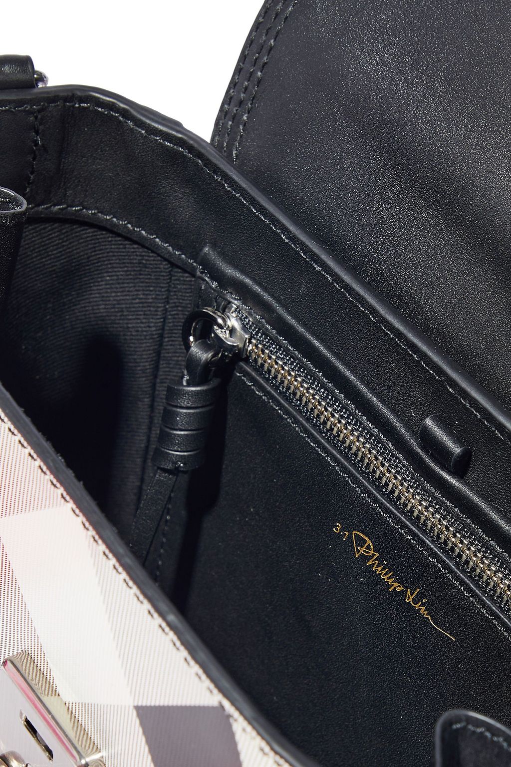 3.1 PHILLIP LIM Pashli mini checked leather shoulder bag