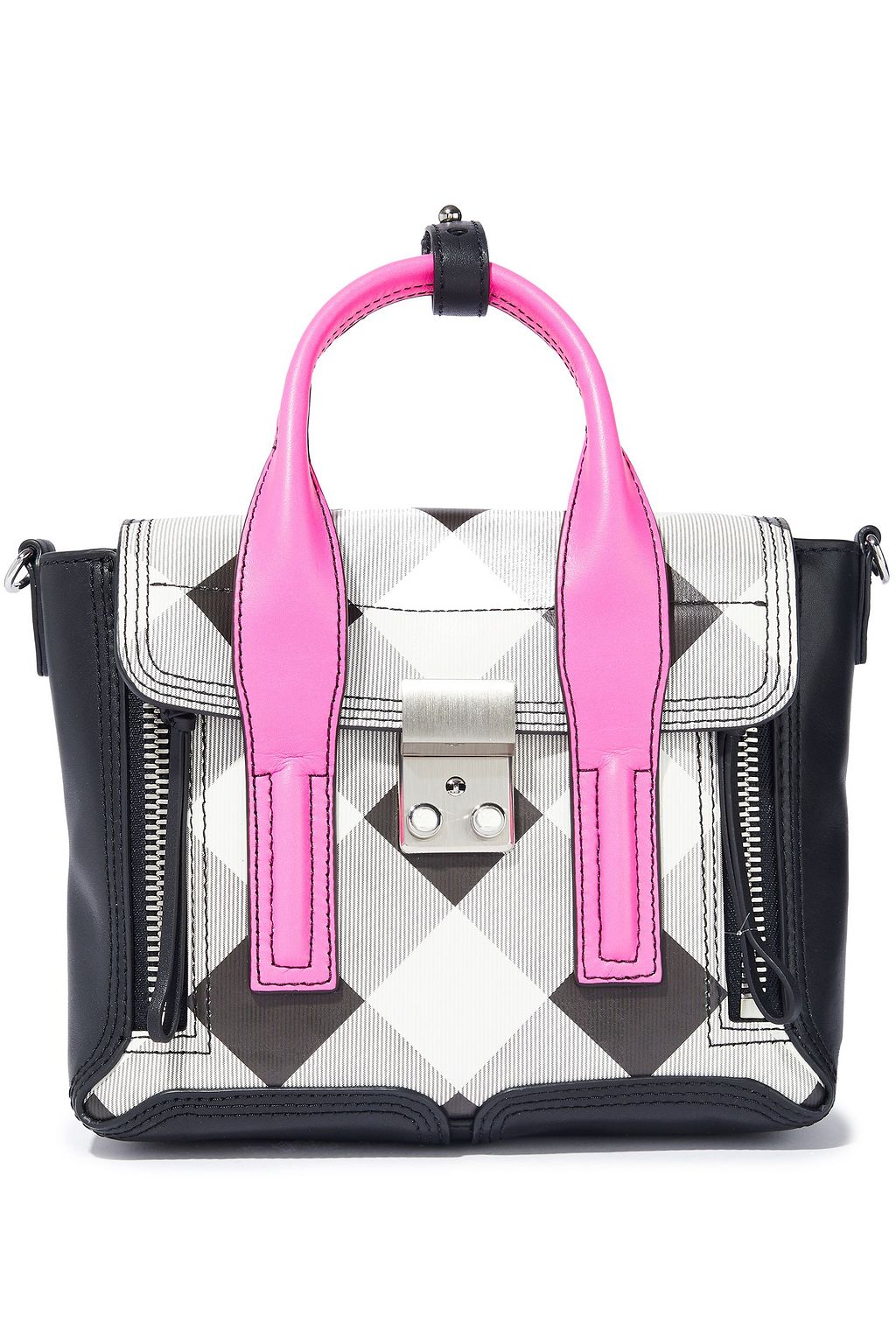 3.1 PHILLIP LIM Pashli mini checked leather shoulder bag
