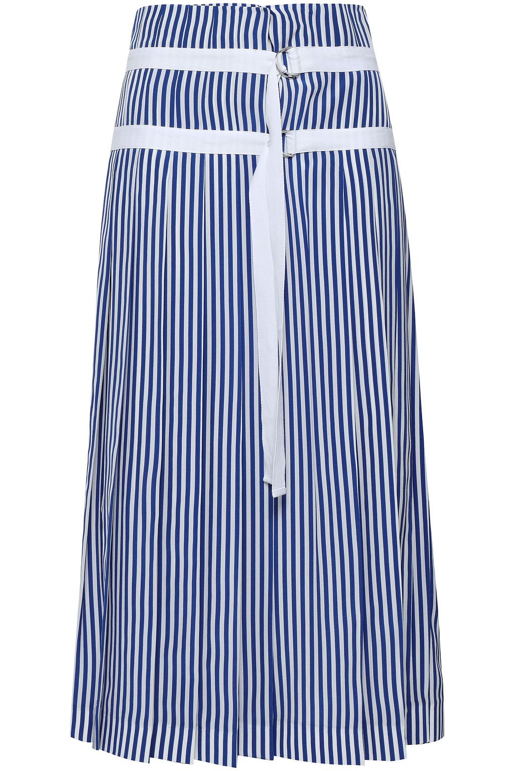 royal blue wrap skirt