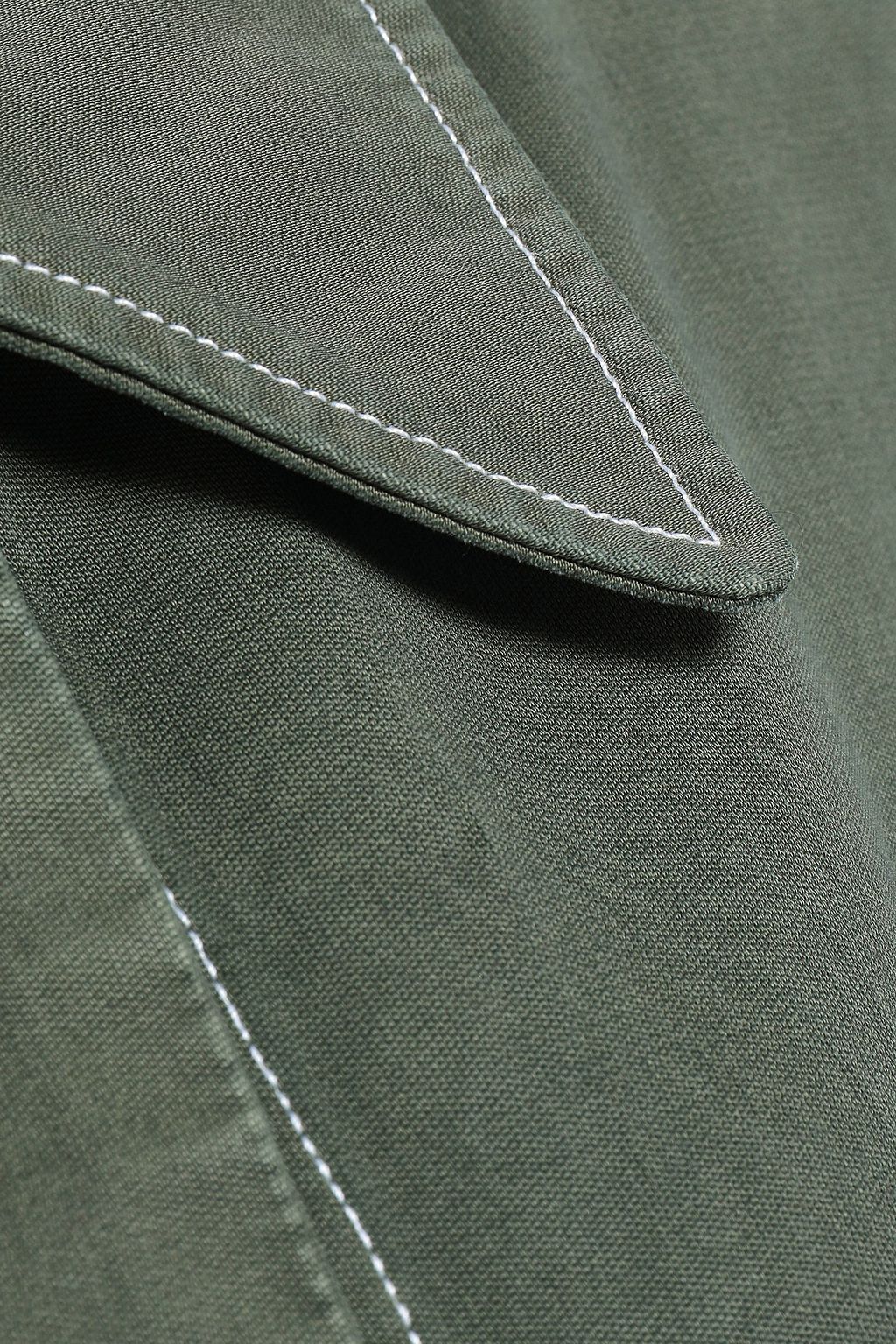 MM6 MAISON MARGIELA Frayed cotton-blend canvas jacket