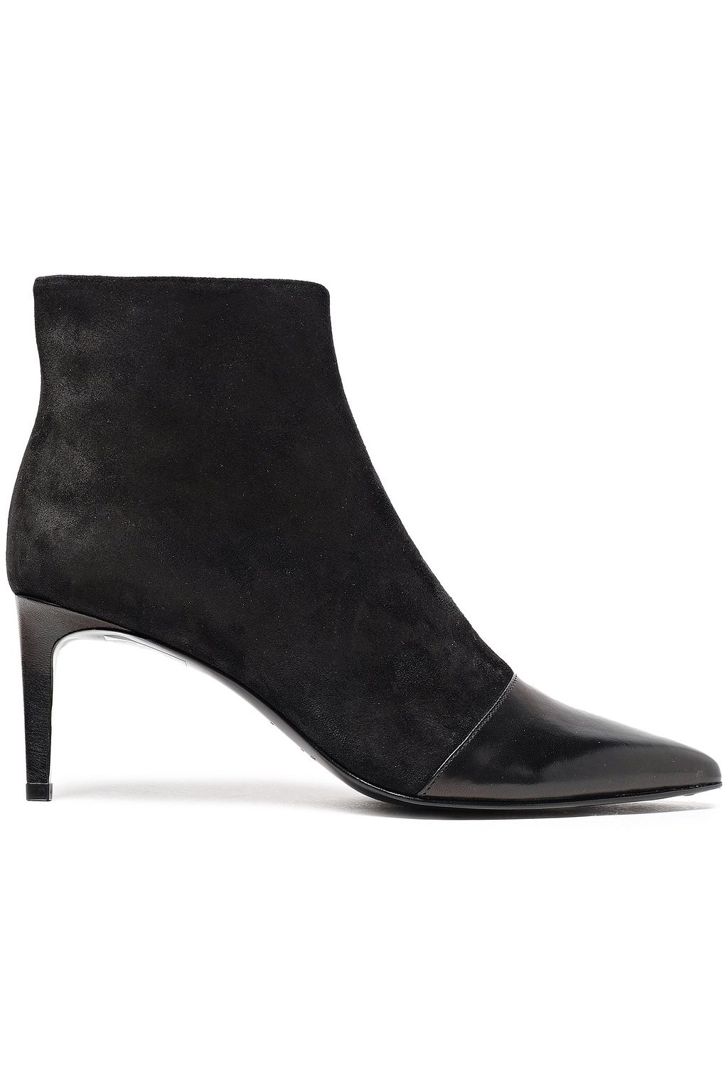 bone suede boots