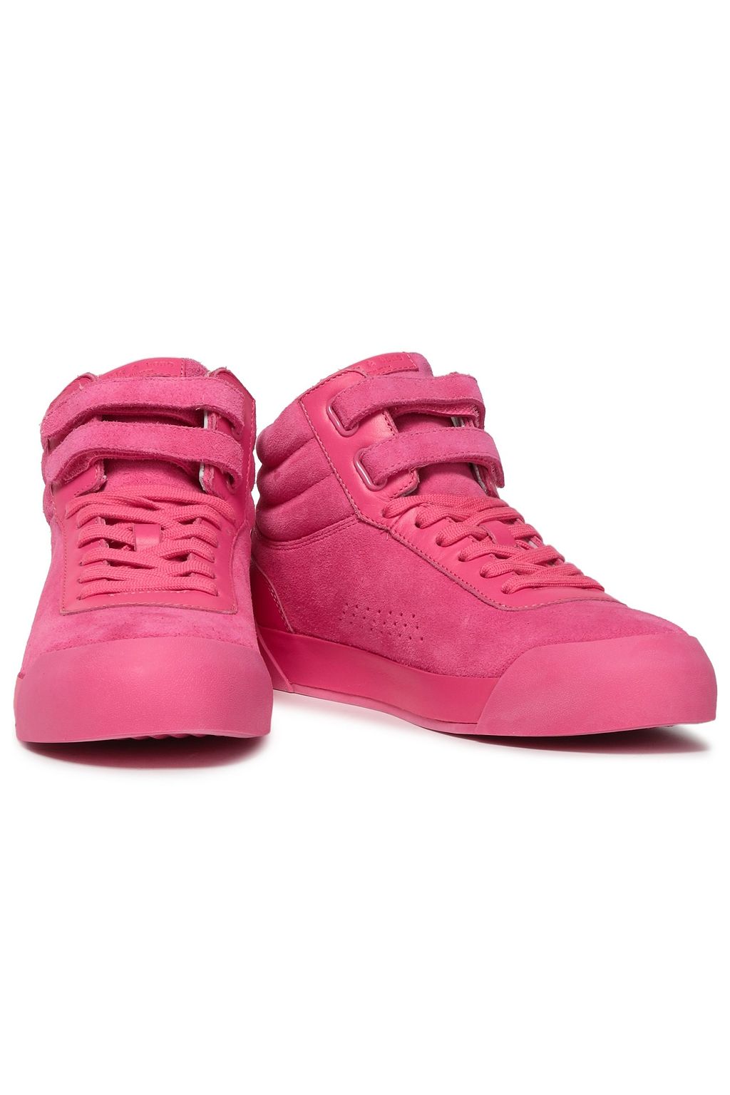 RAG & BONE Suede and leather sneakers