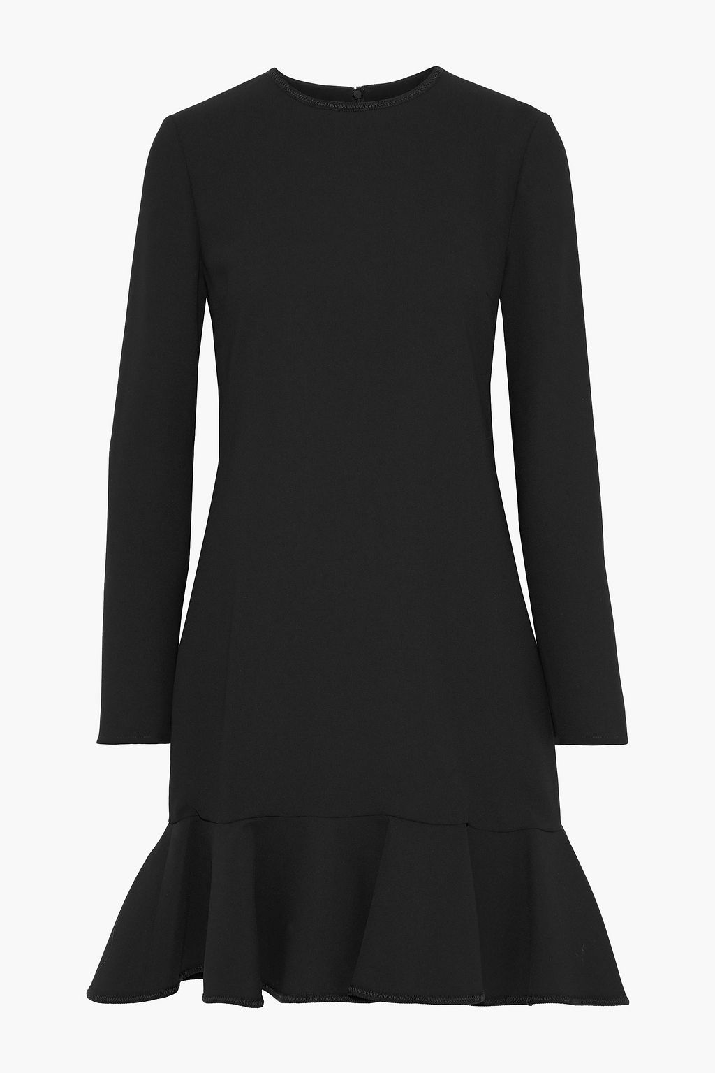 VICTORIA, VICTORIA BECKHAM Fluted crepe mini dress | THE OUTNET