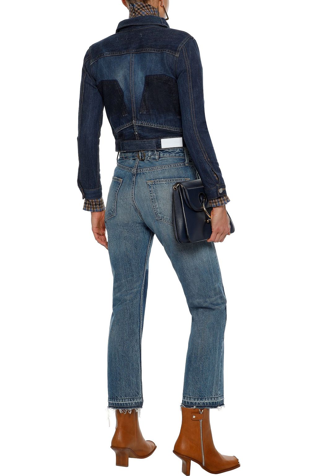 levi's distressed denim jacket