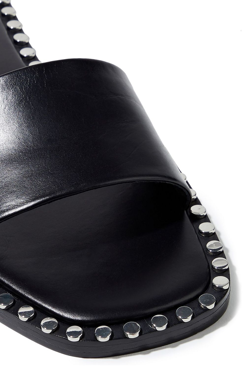 ALEXANDER WANG Lola studded leather slides