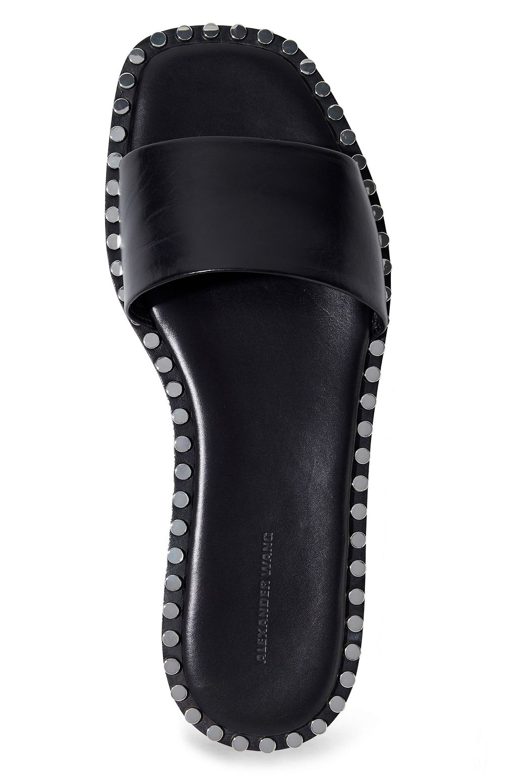 ALEXANDER WANG Lola studded leather slides