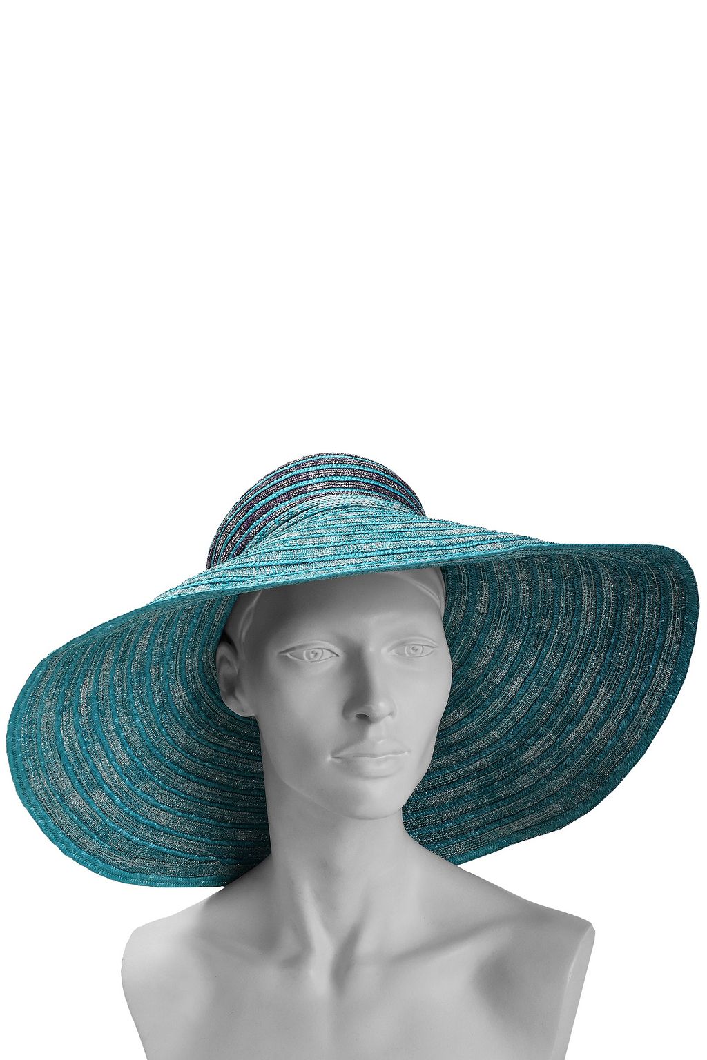 MISSONI MARE Knitted straw-trimmed sunhat