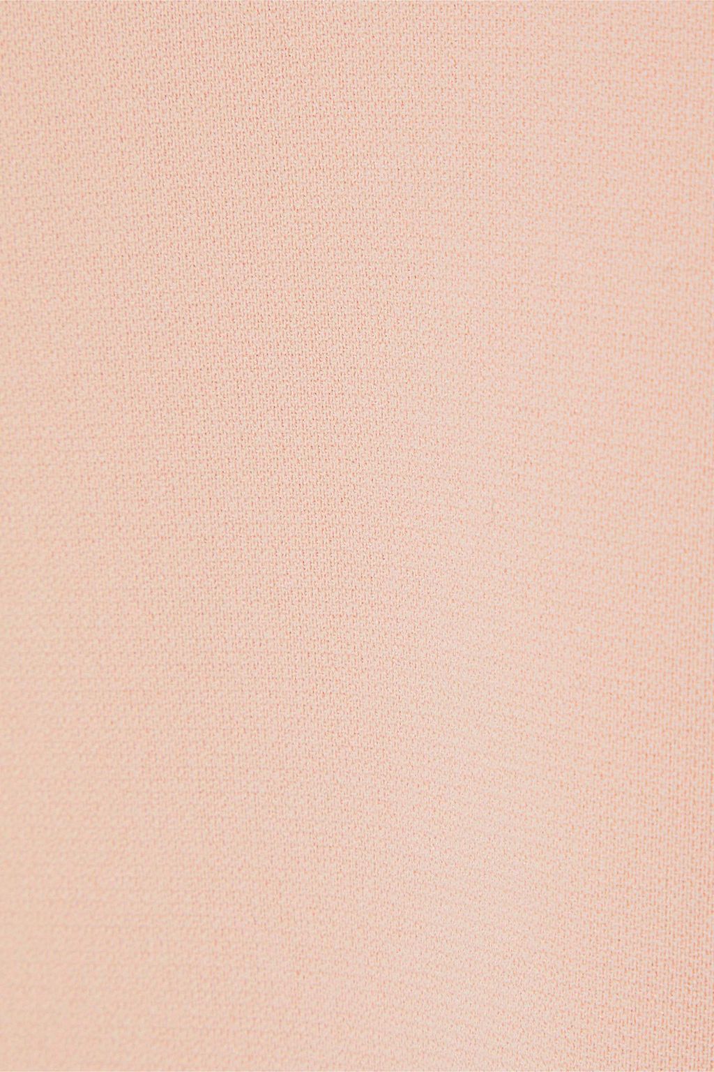 VICTORIA, VICTORIA BECKHAM Tie-detailed crepe mini dress