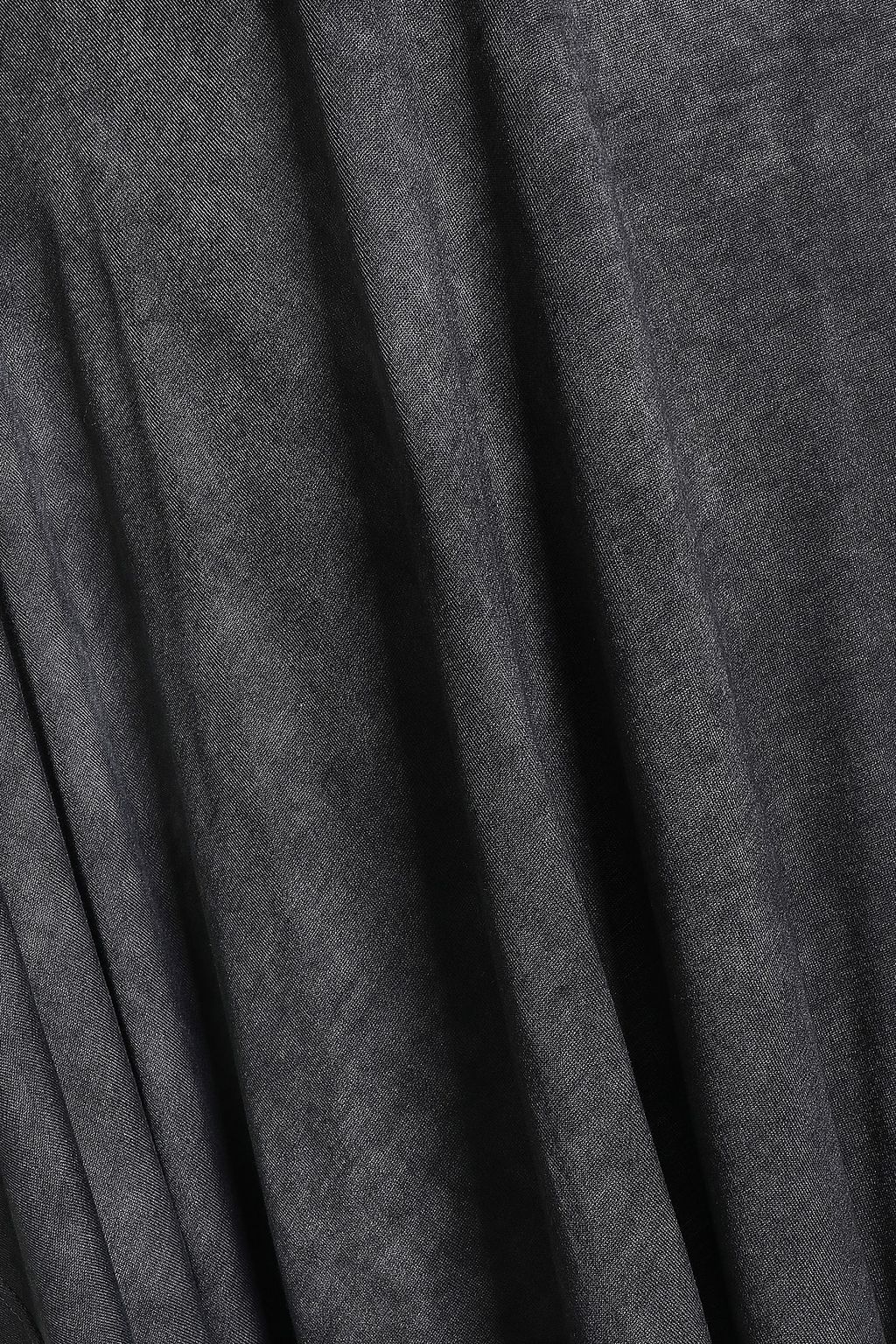 IRO Eloaz asymmetric draped stretch-jersey top