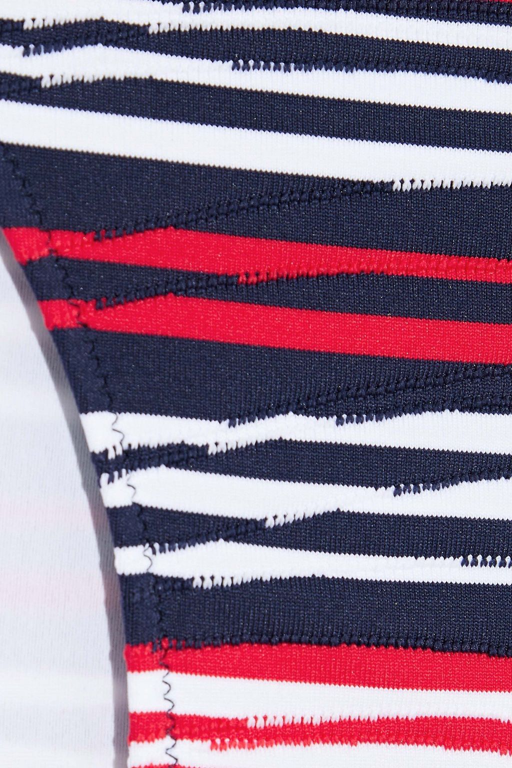 MELISSA ODABASH Cali striped low-rise bikini briefs