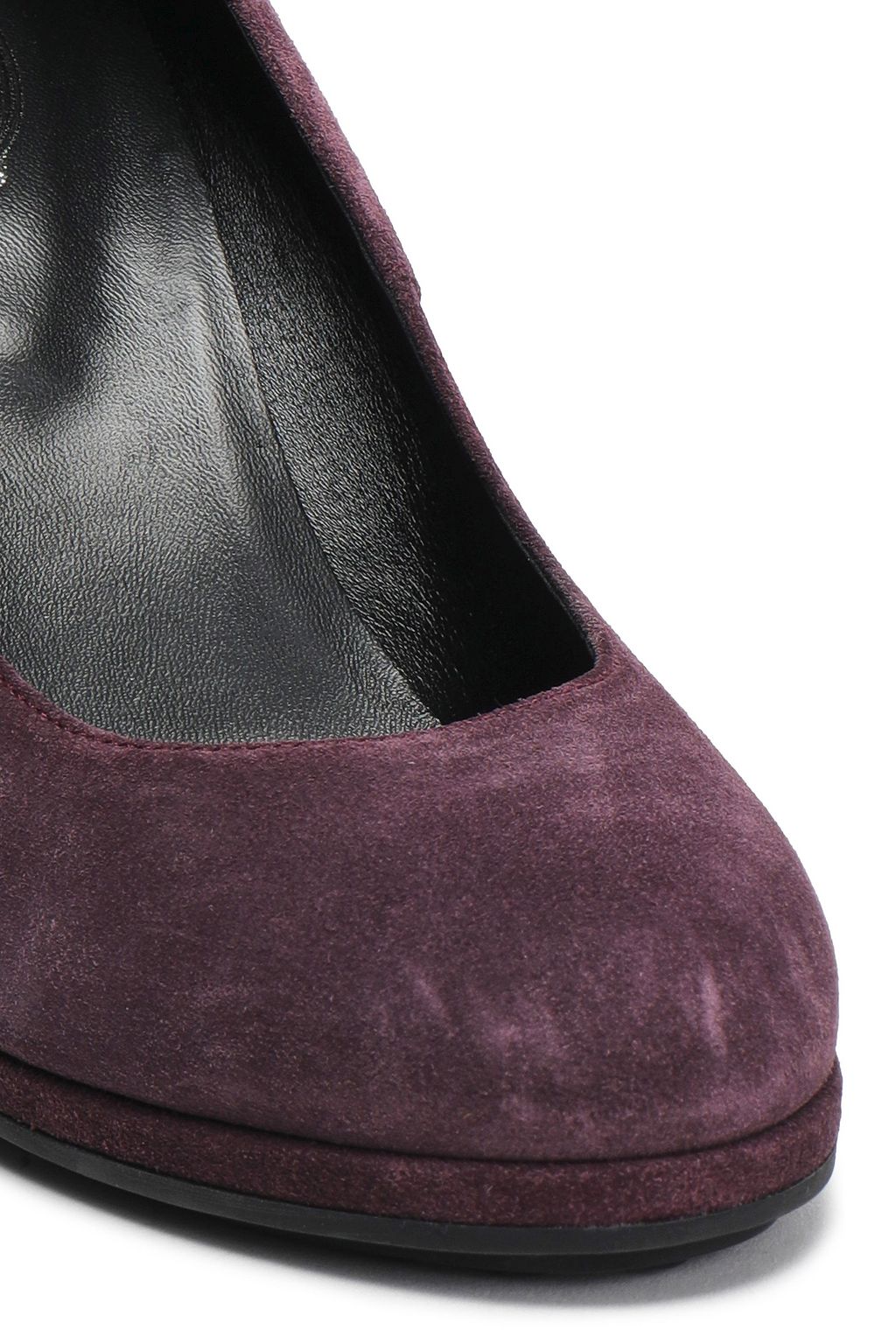 TOD'S Suede platform pumps