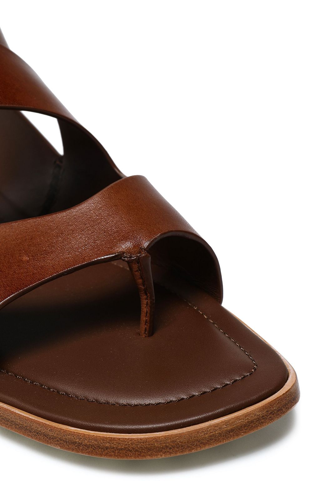TOD'S カットアウト レザー サンダル