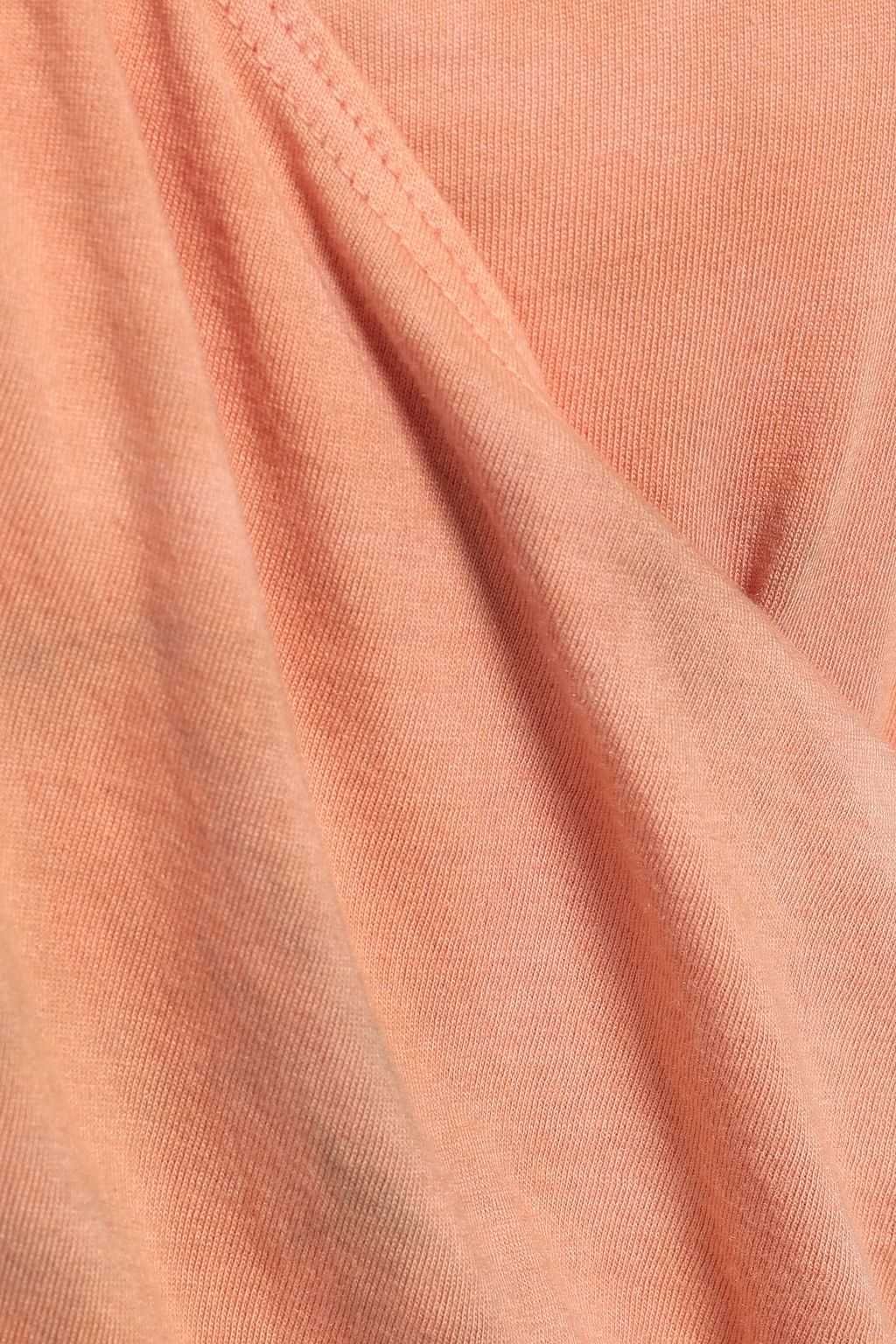KAIN Allegra wrap-effect tie-dyed cotton and modal-blend dress