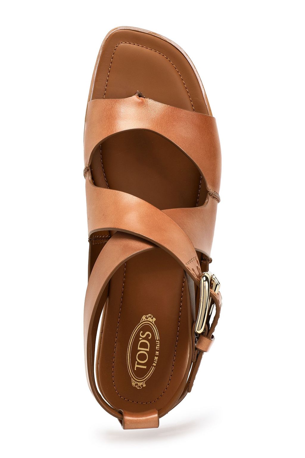 TOD'S Cutout leather sandals