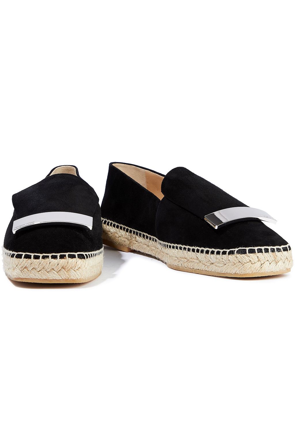 SERGIO ROSSI sr1 suede espadrilles