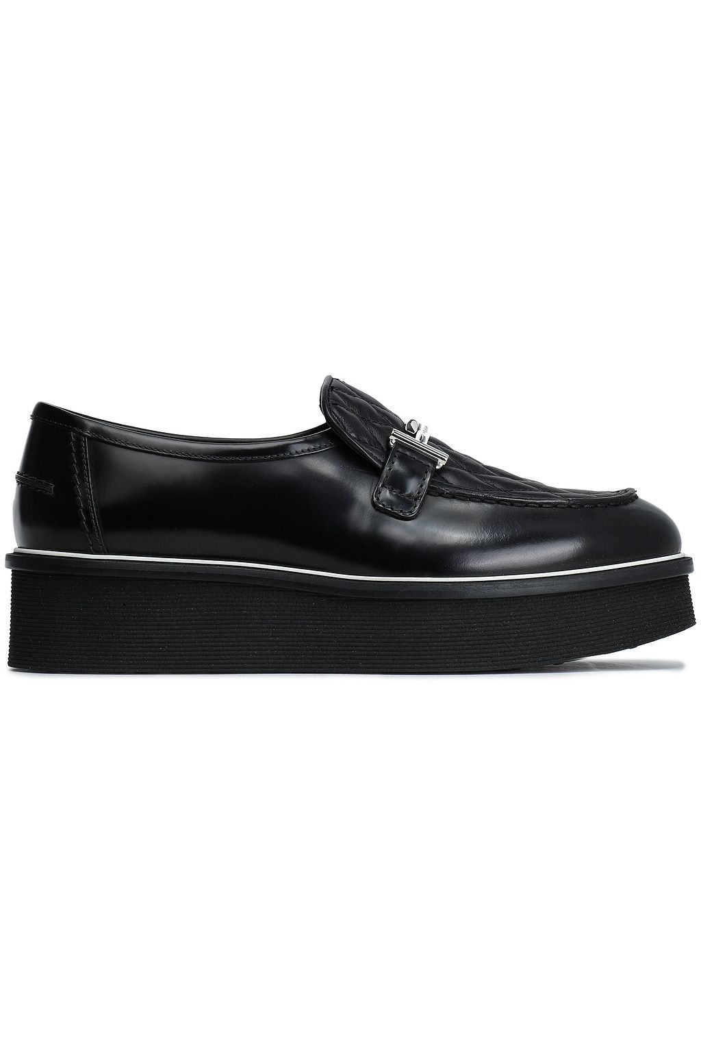 tod's platform loafers