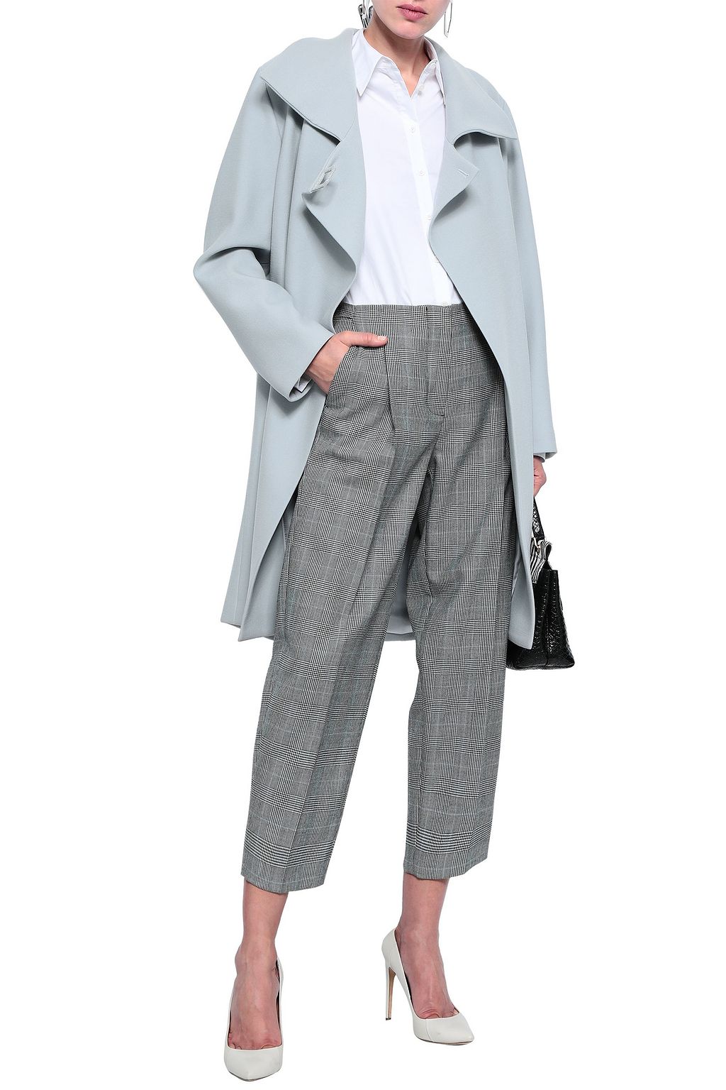GIORGIO ARMANI Wool-blend coat