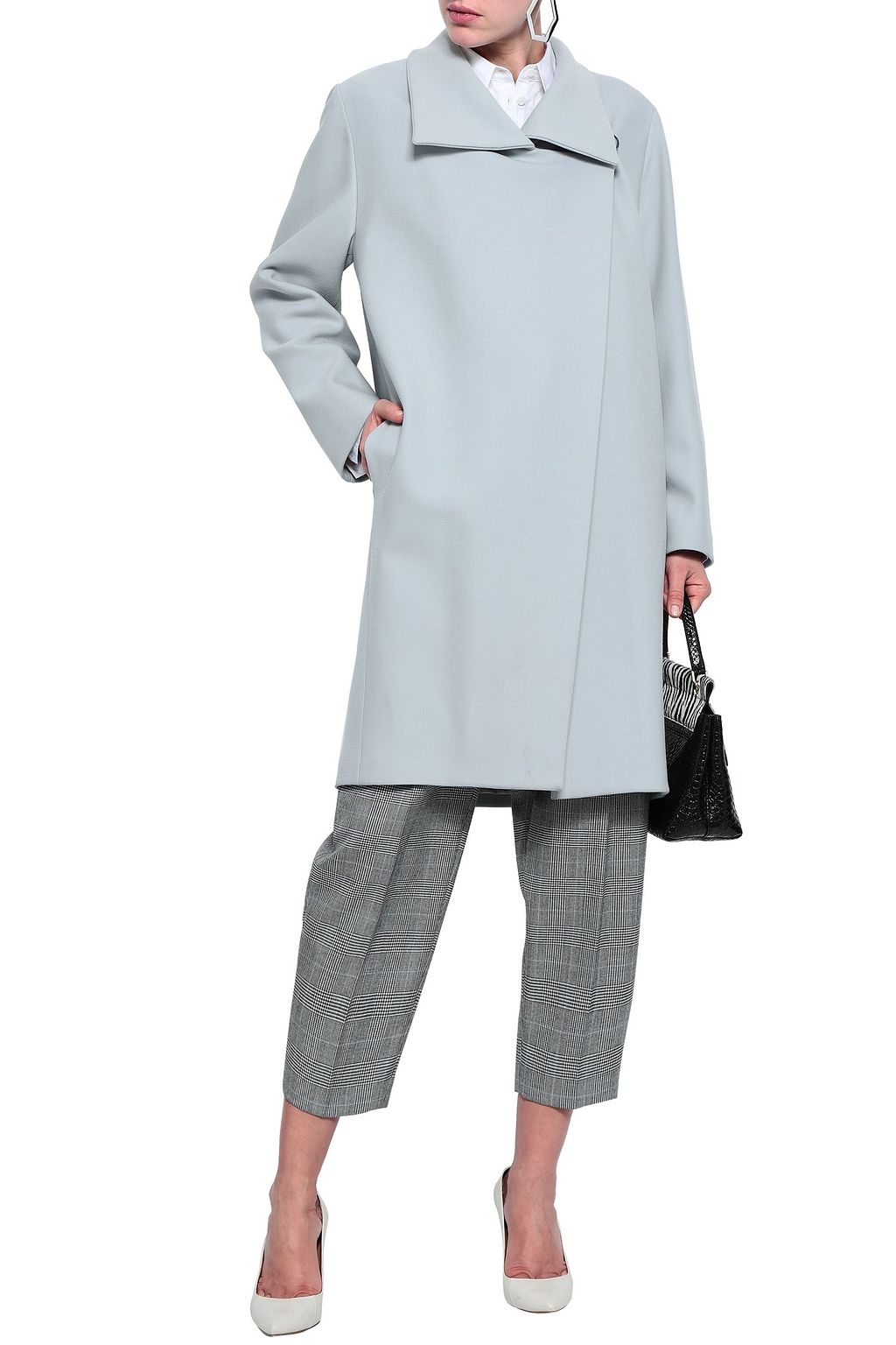 GIORGIO ARMANI Wool-blend coat